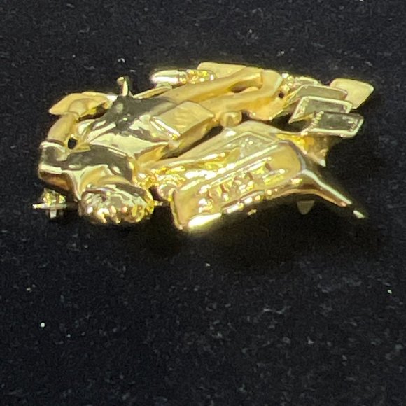 Danecraft Gold Tone TGIF Brooch (4100) - Picture 3 of 5